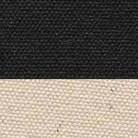 ALESANDRO CANVAS Cotton AUS 12oz Cotton Black Primed 10m Canvas Roll