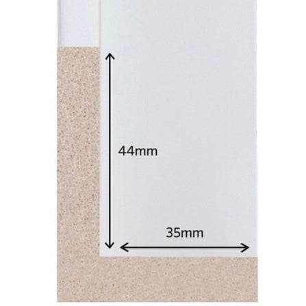 Float Frames Jazz White 5 Pack with Artist Custom Canvas