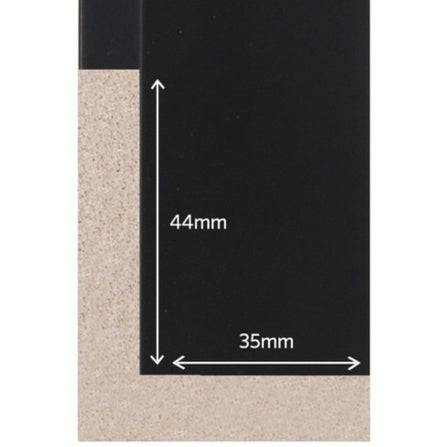 Float Frame Jazz Black + Artist Custom Canvas