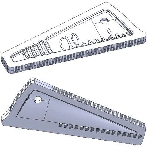 Resin self-locking wedges made of high-density plastic for tightening and maintaining artist canvases
