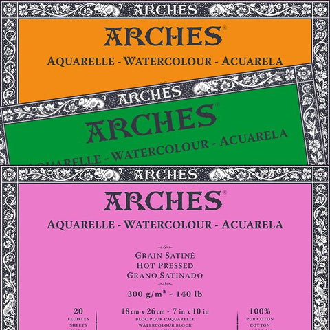 ARCHES BLOCKS Arches Watercolour Blocks 300gsm