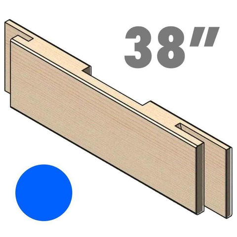 SYDNEY STRETCHERS PINE Cross / Blue / 38" (965mm) Hoop Pine Bracing