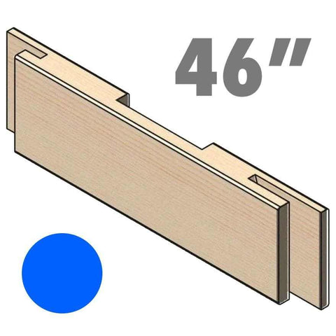 SYDNEY STRETCHERS PINE Cross / Blue / 46" (1168mm) Hoop Pine Bracing