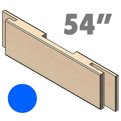 SYDNEY STRETCHERS PINE Cross / Blue / 54'' (1372mm) Hoop Pine Bracing