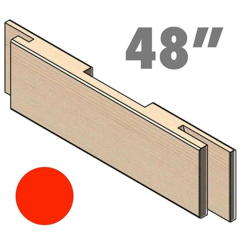 SYDNEY STRETCHERS PINE Cross / Red / 48" (1219mm) Hoop Pine Bracing