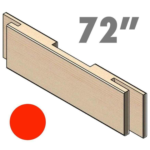 SYDNEY STRETCHERS PINE Cross / Red / 72'' (1829mm) Hoop Pine Bracing